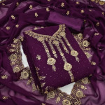 Embroidary Georjet Three Piece