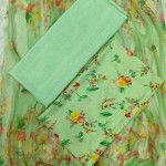 Indian Risika Silk Unstitch Three Piece