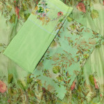 Indian Risika Silk Unstitch Three Piece