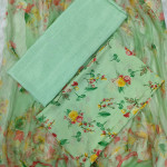 Indian Risika Silk Unstitch Three Piece
