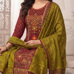 Kar Chupi Boutique Unstitched Three Piece