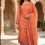 Cotton Unstitched Three Piece