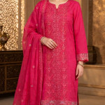 Cotton Unstitched Three Piece