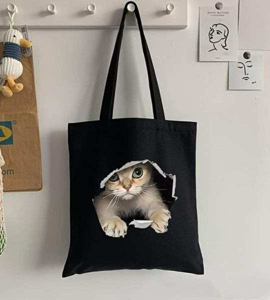 CAT -TOTE BAG (টোট ব্যাগ )