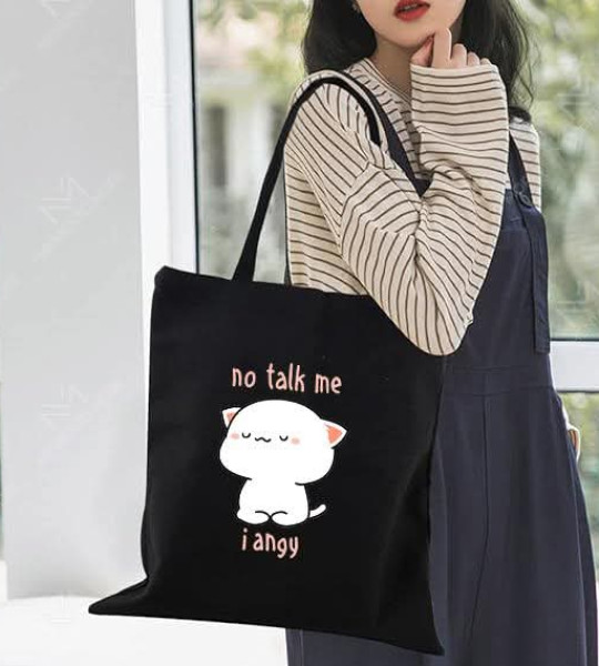 No talk me, I am Angry -TOTE BAG (টোট ব্যাগ )